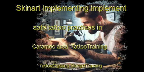 Skinart Implementing implement safe tattoo practices in Carantec area | #TattooTraining #TattooClasses #SkinartTraining-France