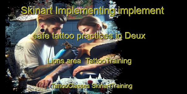 Skinart Implementing implement safe tattoo practices in Deux Lions area | #TattooTraining #TattooClasses #SkinartTraining-France