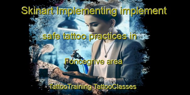 Skinart Implementing implement safe tattoo practices in Foncegrive area | #TattooTraining #TattooClasses #SkinartTraining-France