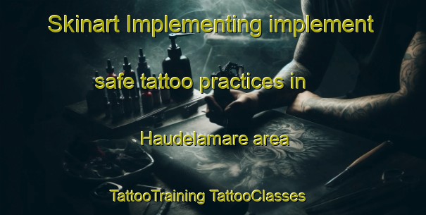 Skinart Implementing implement safe tattoo practices in Haudelamare area | #TattooTraining #TattooClasses #SkinartTraining-France