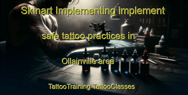 Skinart Implementing implement safe tattoo practices in Ollainville area | #TattooTraining #TattooClasses #SkinartTraining-France