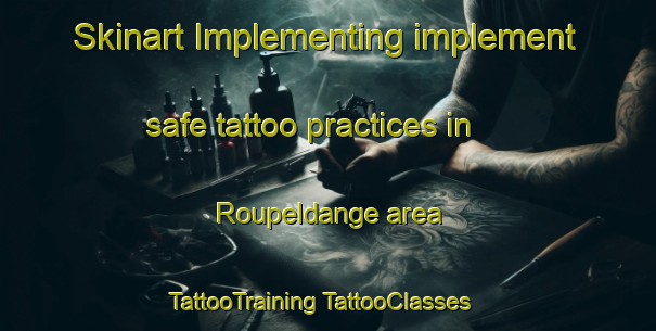 Skinart Implementing implement safe tattoo practices in Roupeldange area | #TattooTraining #TattooClasses #SkinartTraining-France