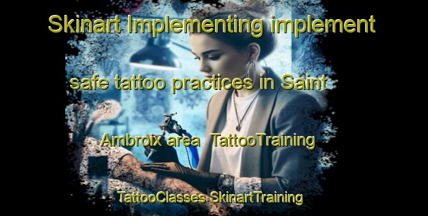 Skinart Implementing implement safe tattoo practices in Saint Ambroix area | #TattooTraining #TattooClasses #SkinartTraining-France