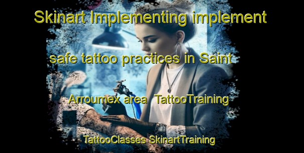 Skinart Implementing implement safe tattoo practices in Saint Arroumex area | #TattooTraining #TattooClasses #SkinartTraining-France