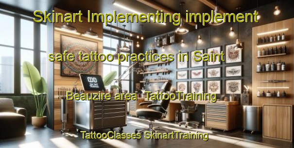 Skinart Implementing implement safe tattoo practices in Saint Beauzire area | #TattooTraining #TattooClasses #SkinartTraining-France