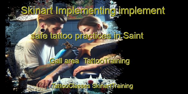 Skinart Implementing implement safe tattoo practices in Saint Gall area | #TattooTraining #TattooClasses #SkinartTraining-France