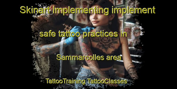 Skinart Implementing implement safe tattoo practices in Sammarcolles area | #TattooTraining #TattooClasses #SkinartTraining-France