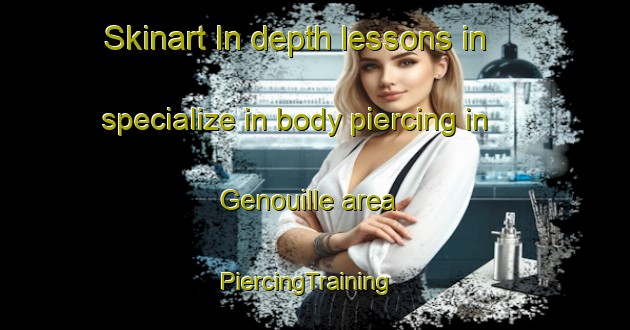 Skinart In-depth lessons in specialize in body piercing in Genouille area | PiercingTraining | PiercingClasses | SkinartTraining-France