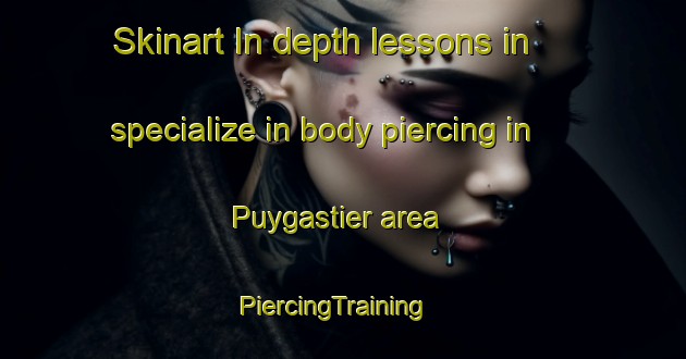 Skinart In-depth lessons in specialize in body piercing in Puygastier area | PiercingTraining | PiercingClasses | SkinartTraining-France