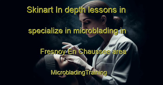 Skinart In-depth lessons in specialize in microblading in Fresnoy En Chaussee area | MicrobladingTraining | MicrobladingClasses | SkinartTraining-France