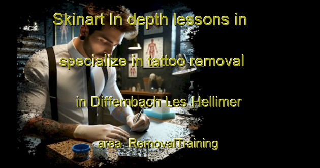 Skinart In-depth lessons in specialize in tattoo removal in Diffembach Les Hellimer area | RemovalTraining | RemovalClasses | SkinartTraining-France