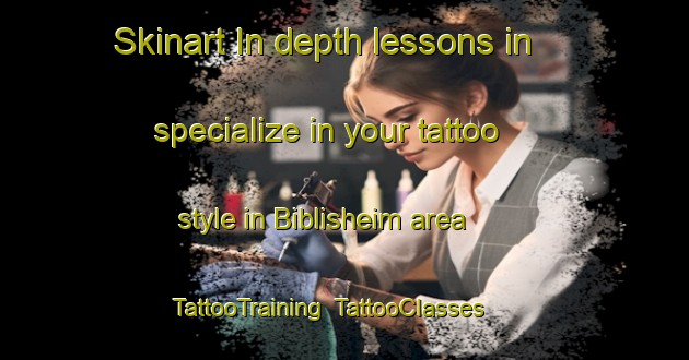 Skinart In-depth lessons in specialize in your tattoo style in Biblisheim area | TattooTraining | TattooClasses | SkinartTraining-France