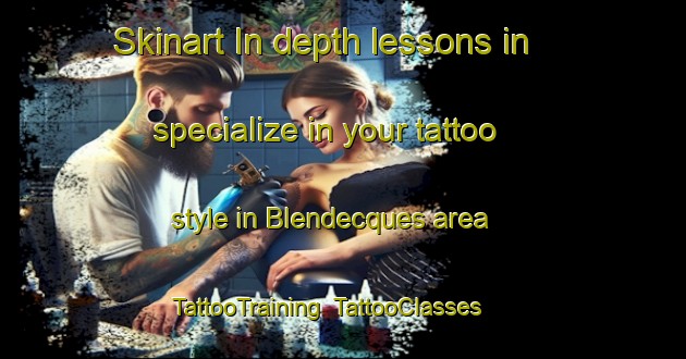 Skinart In-depth lessons in specialize in your tattoo style in Blendecques area | TattooTraining | TattooClasses | SkinartTraining-France