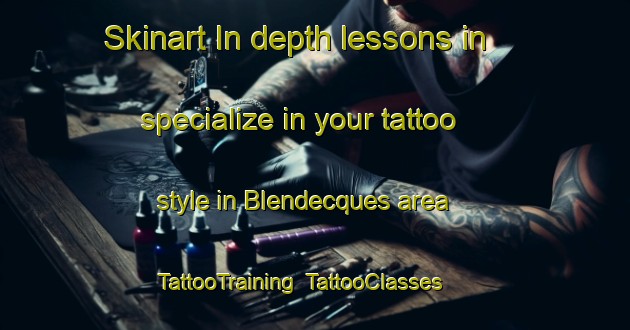 Skinart In-depth lessons in specialize in your tattoo style in Blendecques area | TattooTraining | TattooClasses | SkinartTraining-France
