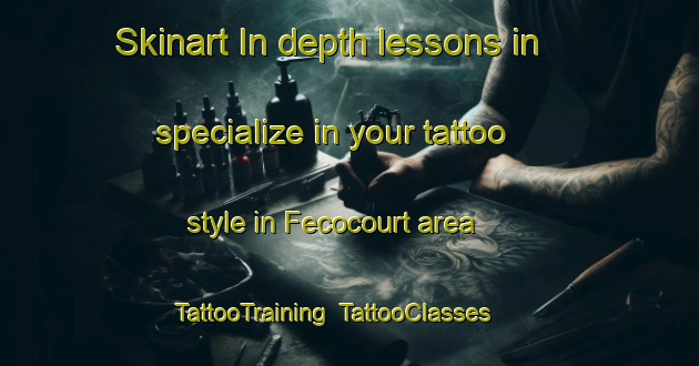 Skinart In-depth lessons in specialize in your tattoo style in Fecocourt area | TattooTraining | TattooClasses | SkinartTraining-France