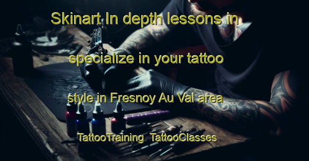 Skinart In-depth lessons in specialize in your tattoo style in Fresnoy Au Val area | TattooTraining | TattooClasses | SkinartTraining-France
