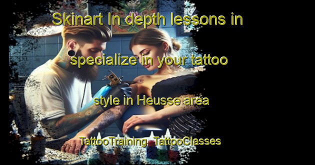 Skinart In-depth lessons in specialize in your tattoo style in Heusse area | TattooTraining | TattooClasses | SkinartTraining-France