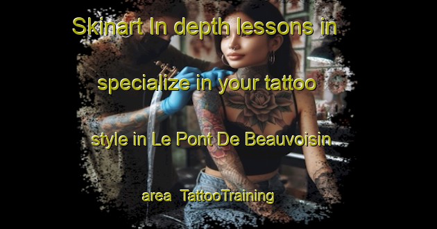 Skinart In-depth lessons in specialize in your tattoo style in Le Pont De Beauvoisin area | TattooTraining | TattooClasses | SkinartTraining-France