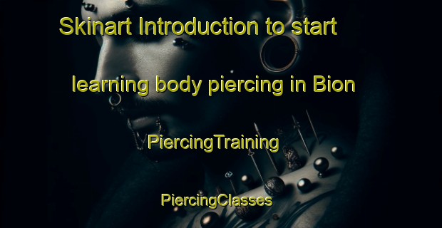 Skinart Introduction to start learning body piercing in Bion | PiercingTraining | PiercingClasses | SkinartTraining-France