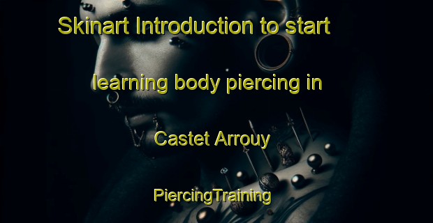 Skinart Introduction to start learning body piercing in Castet Arrouy | #PiercingTraining #PiercingClasses #SkinartTraining-France