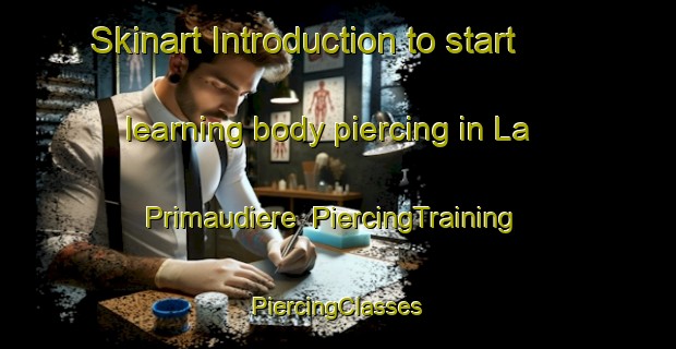 Skinart Introduction to start learning body piercing in La Primaudiere | #PiercingTraining #PiercingClasses #SkinartTraining-France