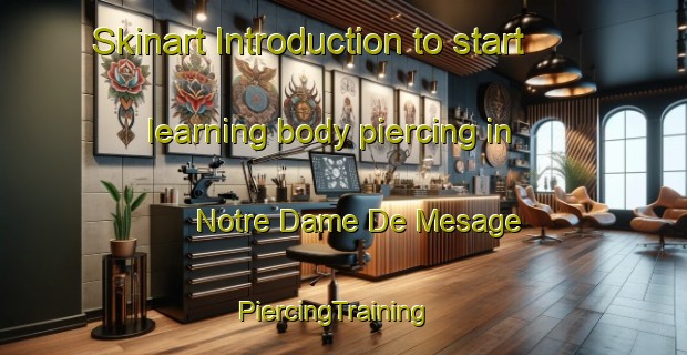 Skinart Introduction to start learning body piercing in Notre Dame De Mesage | PiercingTraining | PiercingClasses | SkinartTraining-France