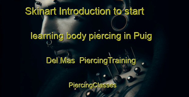 Skinart Introduction to start learning body piercing in Puig Del Mas | PiercingTraining | PiercingClasses | SkinartTraining-France