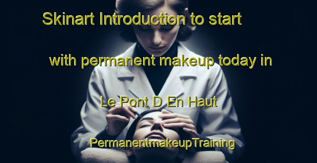 Skinart Introduction to start with permanent makeup today in Le Pont D En Haut | PermanentmakeupTraining | PermanentmakeupClasses | SkinartTraining-France