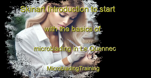 Skinart Introduction to start with the basics of microblading in Le Quennec | MicrobladingTraining | MicrobladingClasses | SkinartTraining-France