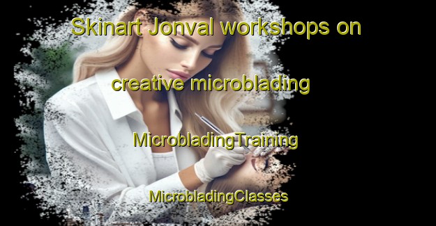 Skinart Jonval workshops on creative microblading | #MicrobladingTraining #MicrobladingClasses #SkinartTraining-France