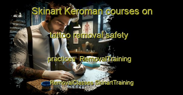 Skinart Keroman courses on tattoo removal safety practices | #RemovalTraining #RemovalClasses #SkinartTraining-France