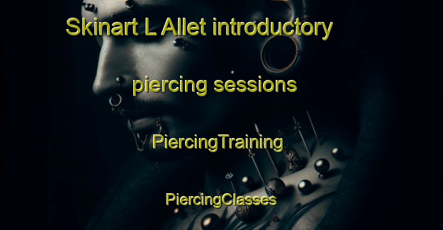 Skinart L Allet introductory piercing sessions | #PiercingTraining #PiercingClasses #SkinartTraining-France