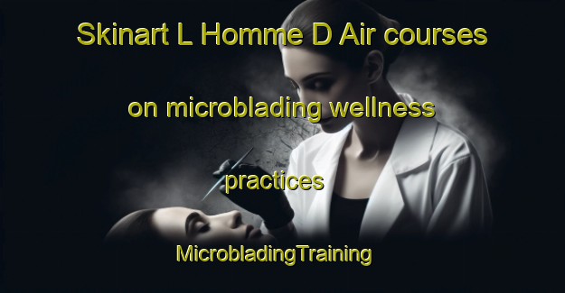 Skinart L Homme D Air courses on microblading wellness practices | MicrobladingTraining | MicrobladingClasses | SkinartTraining-France