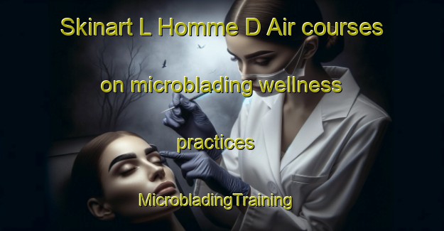 Skinart L Homme D Air courses on microblading wellness practices | MicrobladingTraining | MicrobladingClasses | SkinartTraining-France
