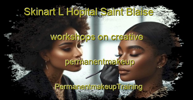 Skinart L Hopital Saint Blaise workshops on creative permanentmakeup | PermanentmakeupTraining | PermanentmakeupClasses | SkinartTraining-France