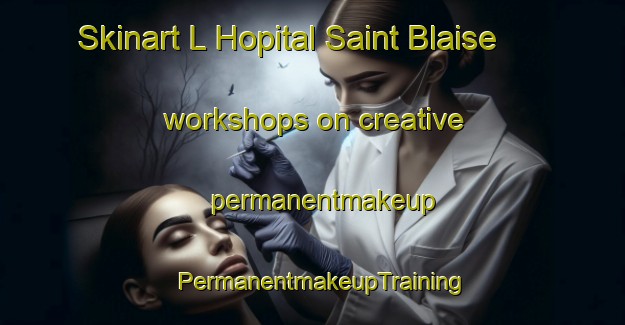 Skinart L Hopital Saint Blaise workshops on creative permanentmakeup | PermanentmakeupTraining | PermanentmakeupClasses | SkinartTraining-France