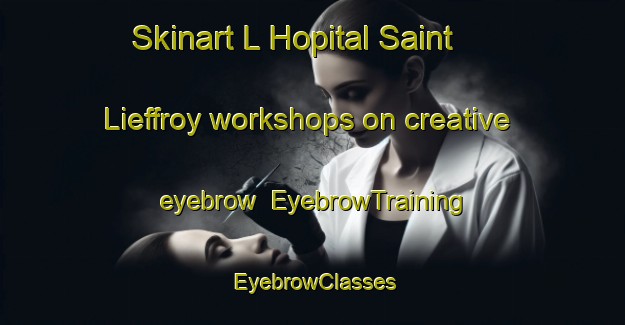 Skinart L Hopital Saint Lieffroy workshops on creative eyebrow | EyebrowTraining | EyebrowClasses | SkinartTraining-France