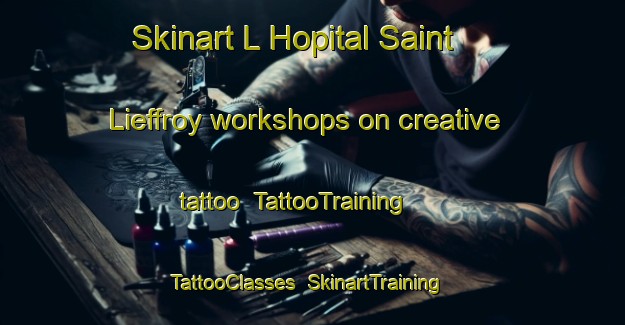 Skinart L Hopital Saint Lieffroy workshops on creative tattoo | TattooTraining | TattooClasses | SkinartTraining-France