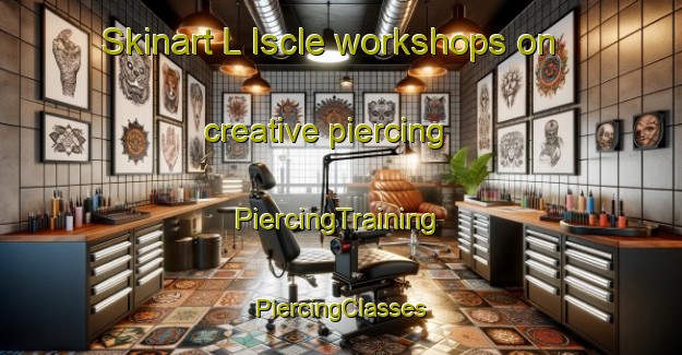 Skinart L Iscle workshops on creative piercing | #PiercingTraining #PiercingClasses #SkinartTraining-France