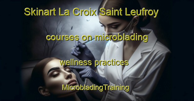 Skinart La Croix Saint Leufroy courses on microblading wellness practices | #MicrobladingTraining #MicrobladingClasses #SkinartTraining-France