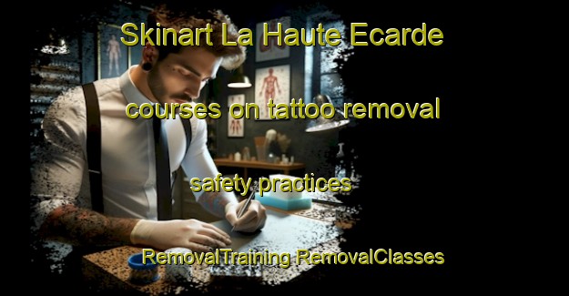 Skinart La Haute Ecarde courses on tattoo removal safety practices | #RemovalTraining #RemovalClasses #SkinartTraining-France