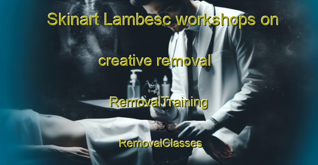 Skinart Lambesc workshops on creative removal | RemovalTraining | RemovalClasses | SkinartTraining-France