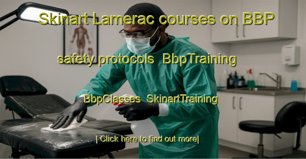 Skinart Lamerac courses on BBP safety protocols | BbpTraining | BbpClasses | SkinartTraining-France