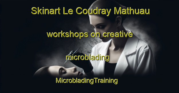 Skinart Le Coudray Mathuau workshops on creative microblading | MicrobladingTraining | MicrobladingClasses | SkinartTraining-France