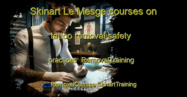 Skinart Le Mesge courses on tattoo removal safety practices | #RemovalTraining #RemovalClasses #SkinartTraining-France