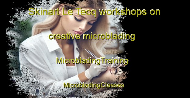 Skinart Le Tecq workshops on creative microblading | MicrobladingTraining | MicrobladingClasses | SkinartTraining-France