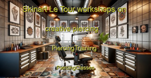 Skinart Le Tour workshops on creative piercing | #PiercingTraining #PiercingClasses #SkinartTraining-France