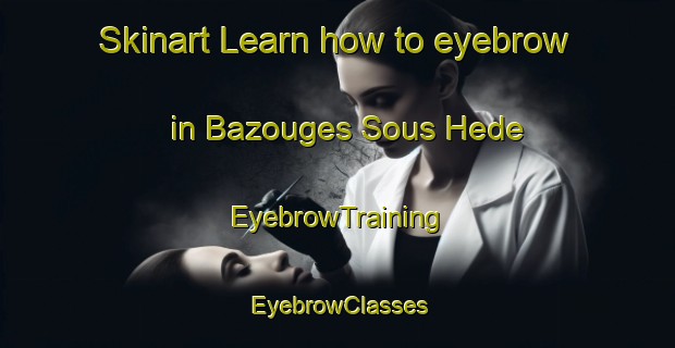 Skinart Learn how to eyebrow in Bazouges Sous Hede | EyebrowTraining | EyebrowClasses | SkinartTraining-France