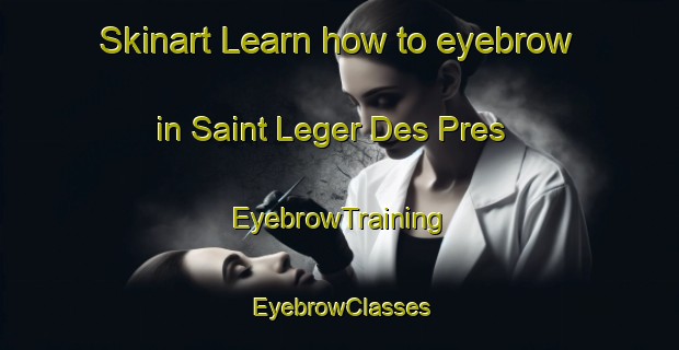 Skinart Learn how to eyebrow in Saint Leger Des Pres | EyebrowTraining | EyebrowClasses | SkinartTraining-France