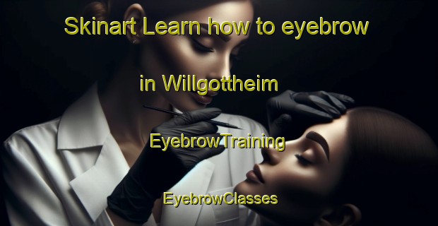 Skinart Learn how to eyebrow in Willgottheim | EyebrowTraining | EyebrowClasses | SkinartTraining-France